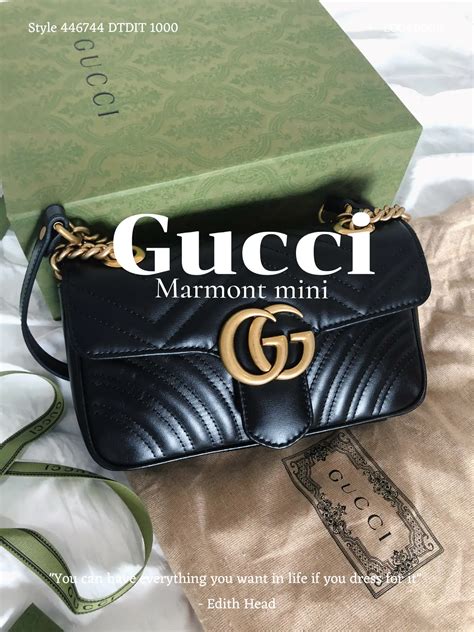 gucci marmont 22 cm รีวิว|รีวิว Gucci Marmont mini 22cm .